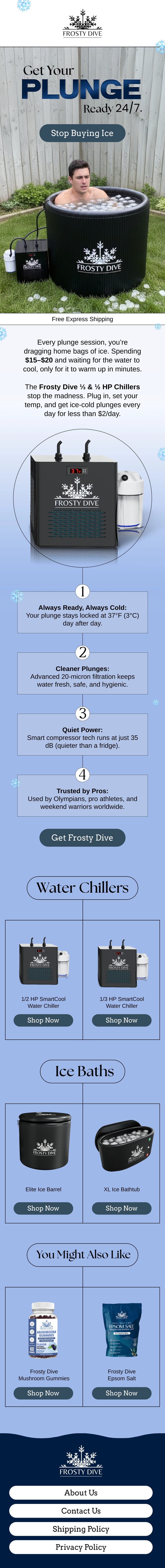 Frosty Dive