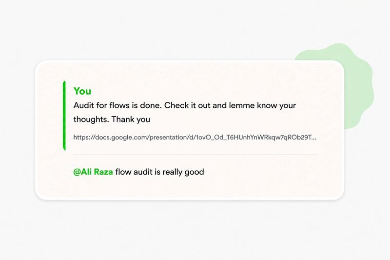 Client review