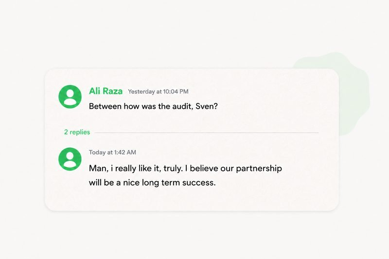 Client review