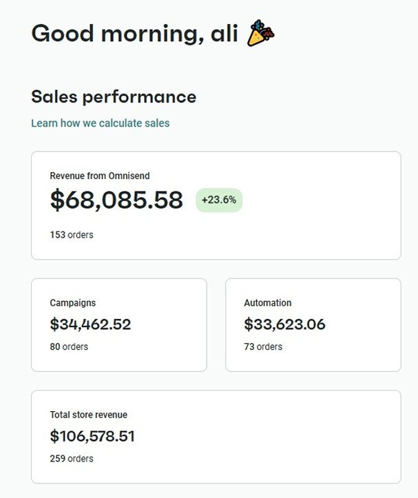 Metrics result