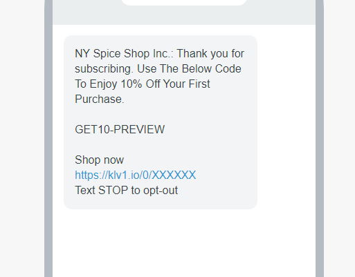 How to show dynamic coupon code in klaviyo for SMS