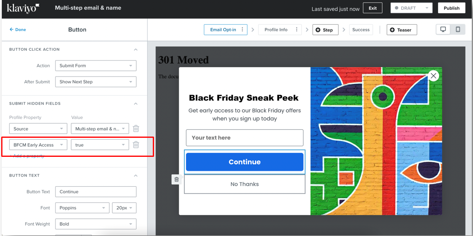 how to grow email and SMS subscribers before BFCM