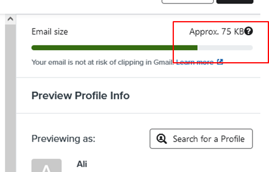 how to save from email clipping