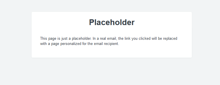 how to resolve placeholder error in klaviyo