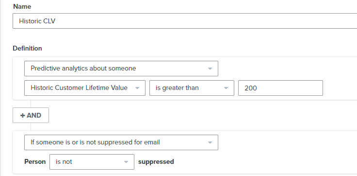 how to segment by customer lifetime value CLV