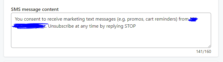 Message content for mobile users in klaviyo