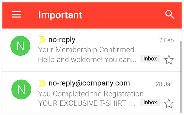 don't use NO REPLY as your sender email in email marketing