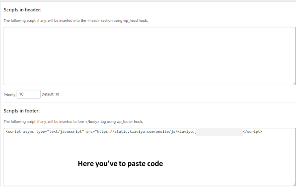 where to paste signup form code in woocommerce