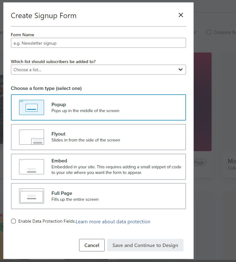 step by step complete guide to create signup form in klaviyo