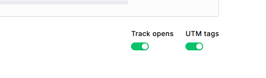 Track open and UTM tag in mailerlite